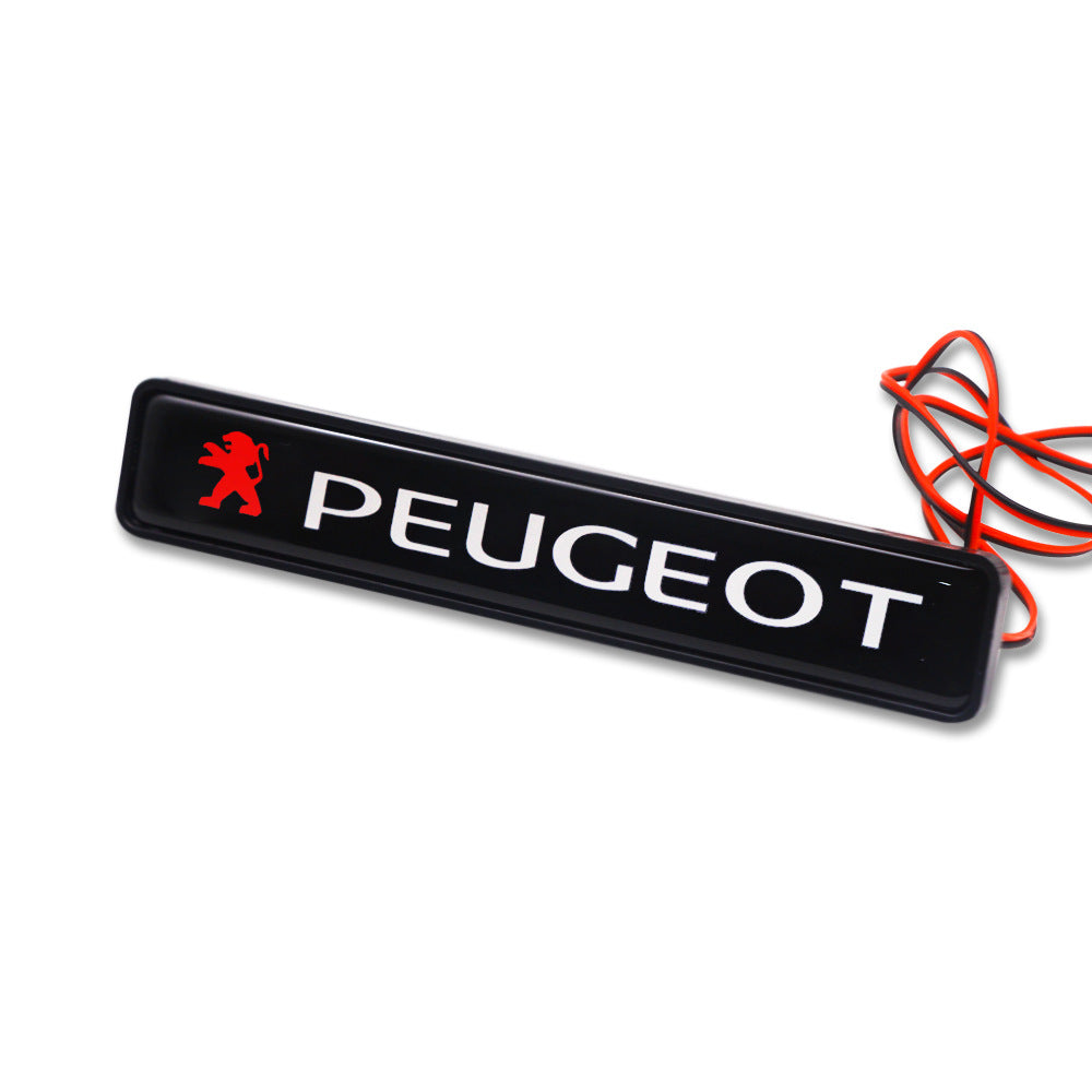 Vroča razprodaja ✨50% popusta ✨Elegantna, atmosferska LED svetilka z logotipom za sredinsko masko vašega avtomobila-SI