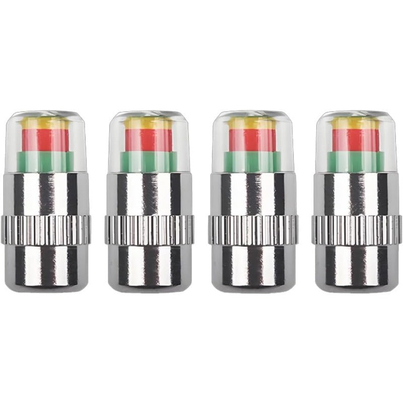 Trijų spalvų padangų slėgio įspėjimo dangteliai-LT