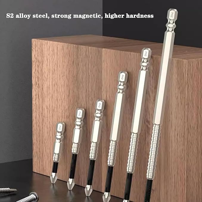 🔥🔨Didelio magnetiškumo atsuktuvų grąžtų rinkinys-LT