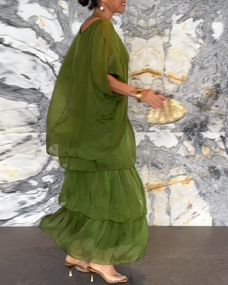 💕Venta caliente del día de la madre-Vestido flojo del estilo artístico💕-ES