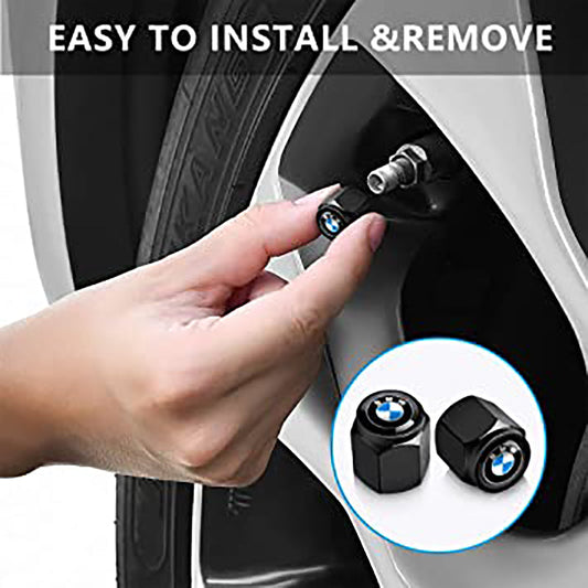 🔥Tapones de válvulas para neumáticos de coche (5 uds + 1 llave)-ES