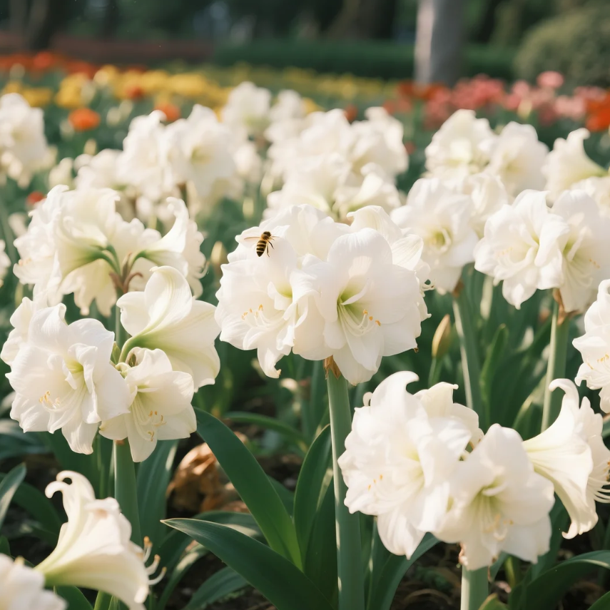 🌺Διπλοί βολβοί αμαρυλλίδας με λουλουδάτο άρωμα – ανθίζουν σε 40 ημέρες-GR