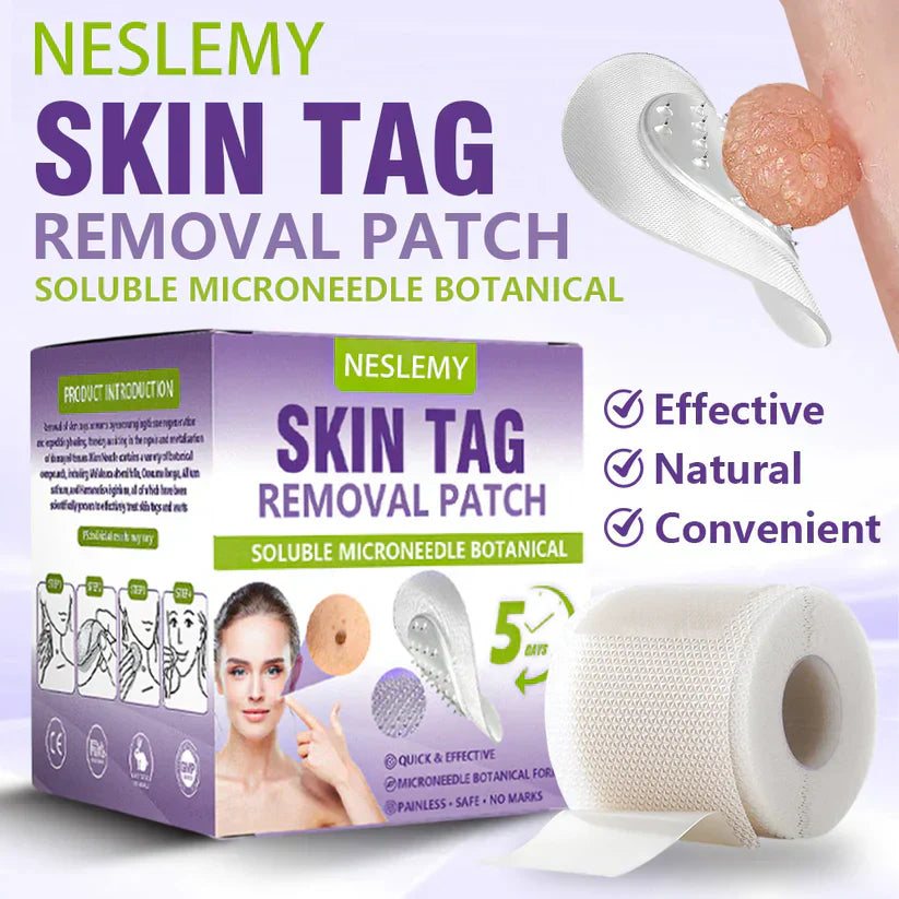 🌿NESLEMY® Διαλυτό βοτανικό έμπλαστρο με μικροβελόνες για την αφαίρεση δερματικών ελκών-GR