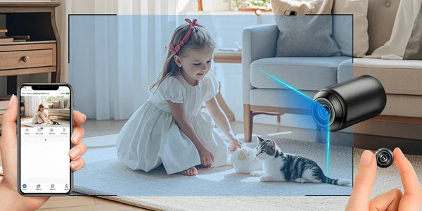 Mini brezžična varnostna kamera-SI