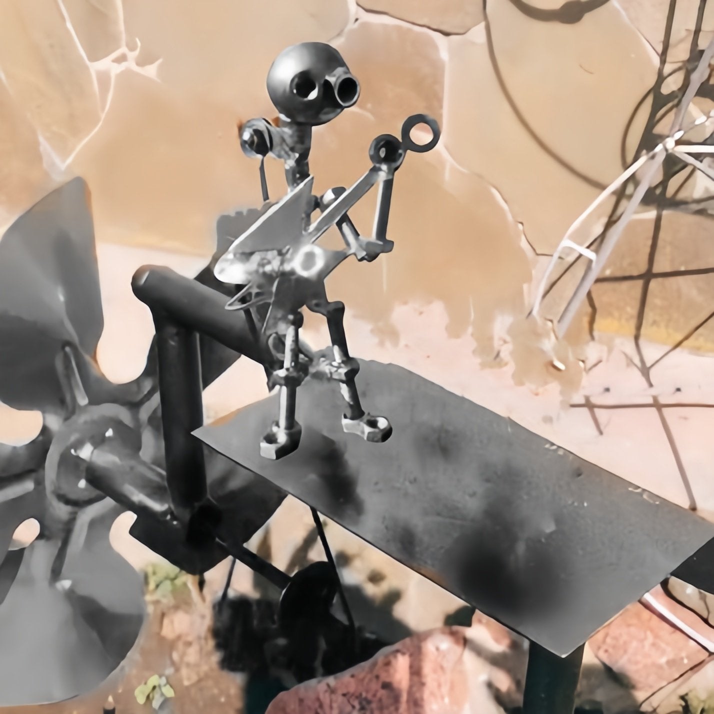 🔥Τελευταία μέρα έκπτωσης 49%🥁Περιορισμένη ποσότητα χειροποίητων ανεμόμυλων με κοντάρι🎸-GR