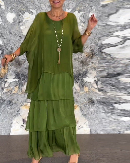 💕Venta caliente del día de la madre-Vestido flojo del estilo artístico💕-ES