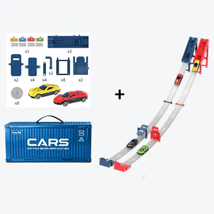 🎅 48% de DESCUENTO en Rebajas Navideñas 🎁 48 minicoches con garaje incorporado-ES