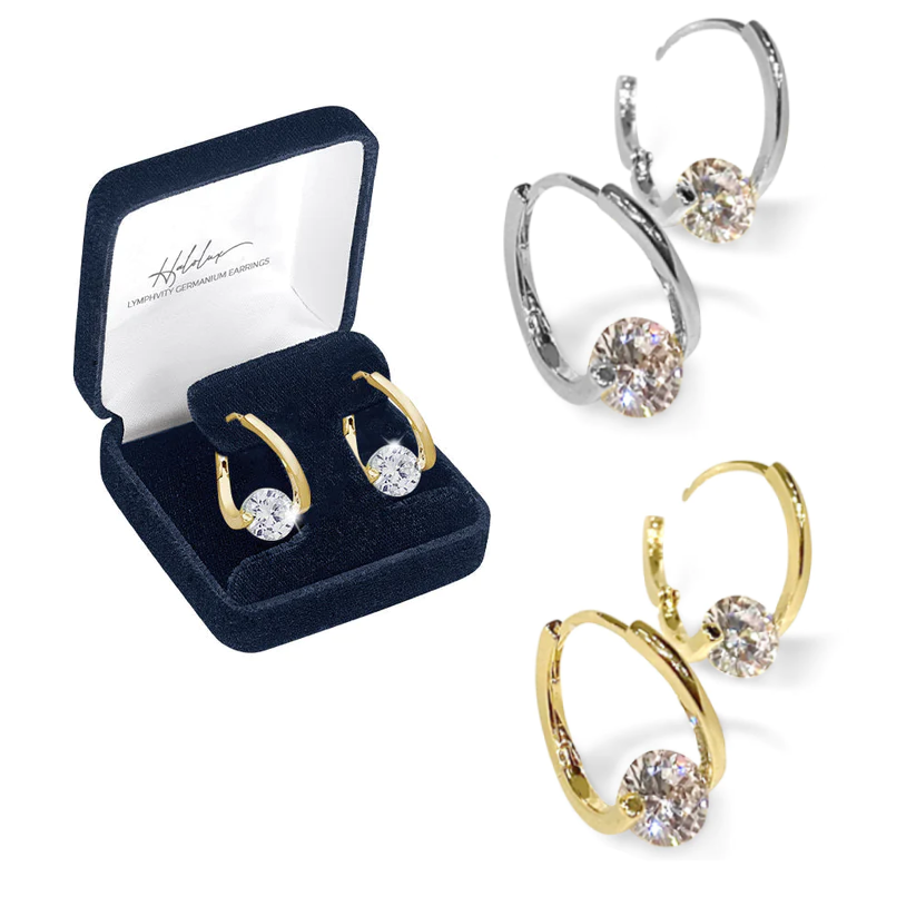(ÚLTIMO DÍA DE REBAJAS - 60% DE DESCUENTO) ❤️ Pendientes de germanio Lymphvity MagneTherapy-ES