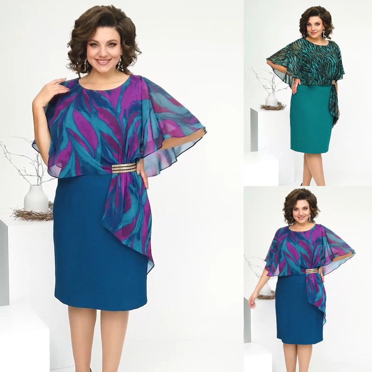 【S-5XL】 2025 nové vysokokvalitné šaty-SK