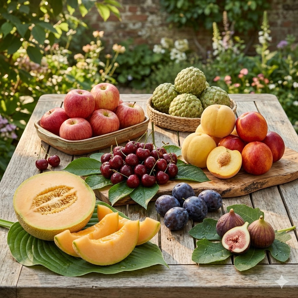 🍃 Serie Heirloom Manor: Set de 13 semillas de frutas seleccionadas (sin OMG) 🌳 – Producto más vendido-ES