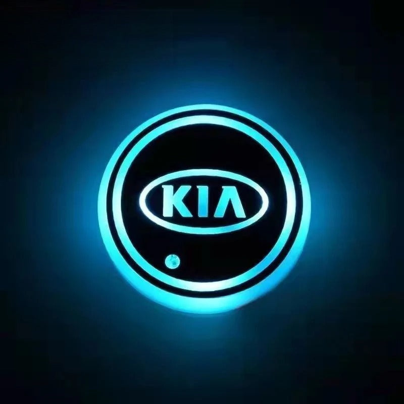 2 posavasos LED para coche-ES