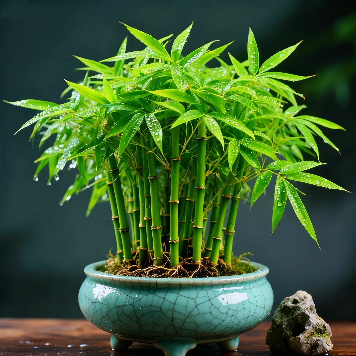 🌿 DreamBamboo - večbarvna srečna bambusova cipresa-SI