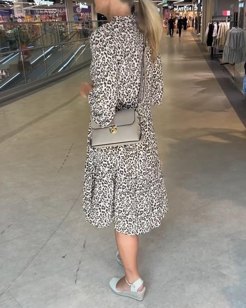 Haljina s leopard printom-HR