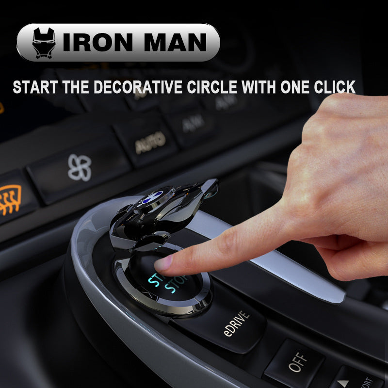 Zaščitni pokrov za gumb za zagon avtomobila Iron Man-SI