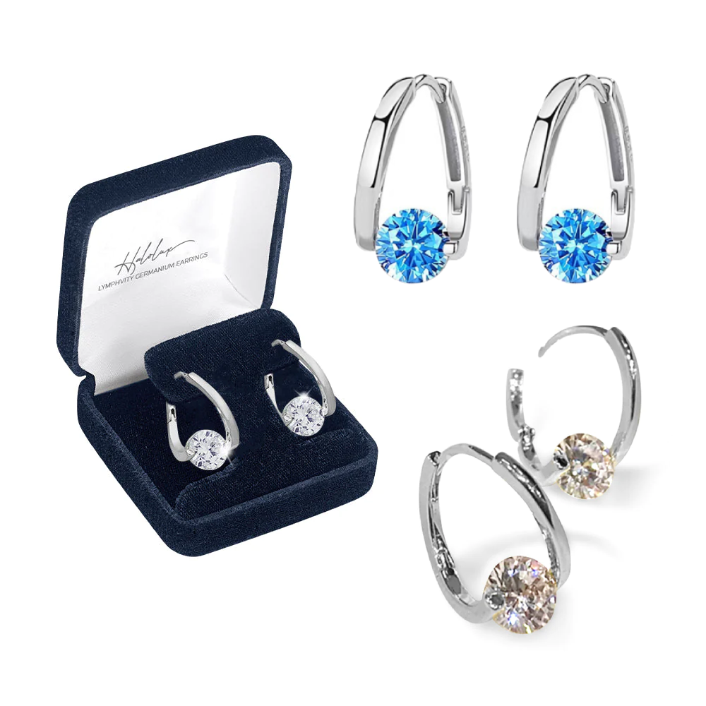 (ÚLTIMO DÍA DE REBAJAS - 60% DE DESCUENTO) ❤️ Pendientes de germanio Lymphvity MagneTherapy-ES