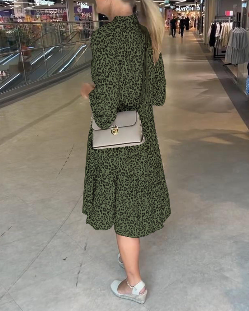 Haljina s leopard printom-HR