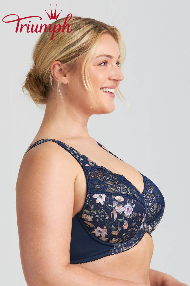 Sujetador Triumph® de 3 piezas💖 en encaje con bordado floral-ES