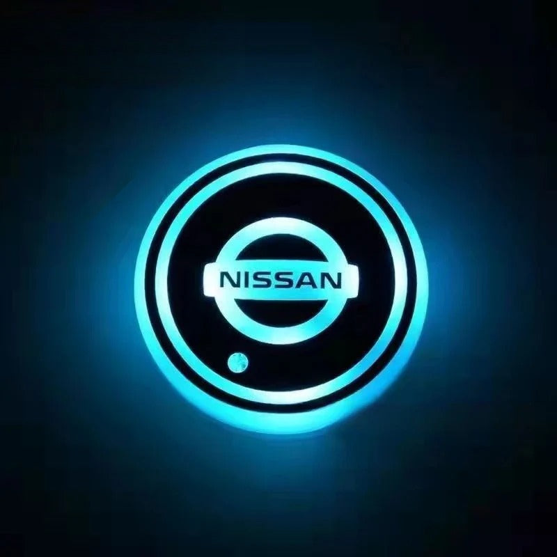 2 posavasos LED para coche-ES