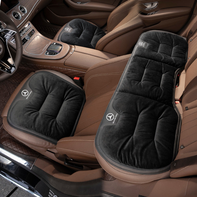 Trumpa pliušinė žieminių automobilių sėdynių pagalvėlė-LT