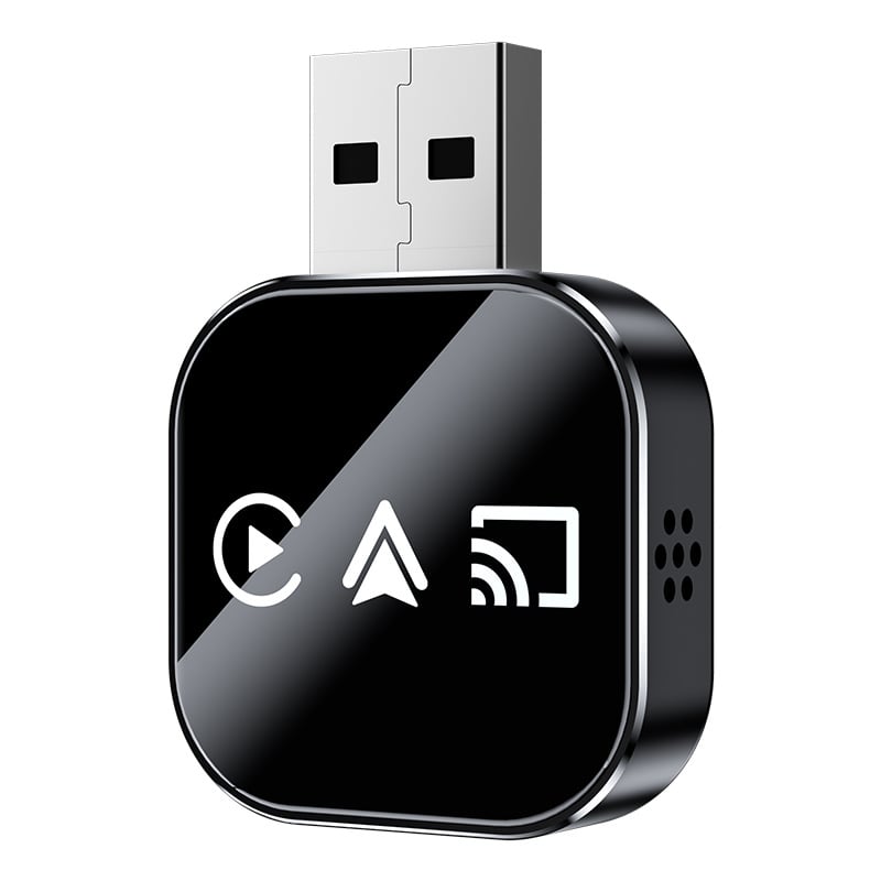 📶 Nadgradnja 2026 3 v 1 Screen Mirror iOS telefon, žično-brezžični Carplay adapter-SI