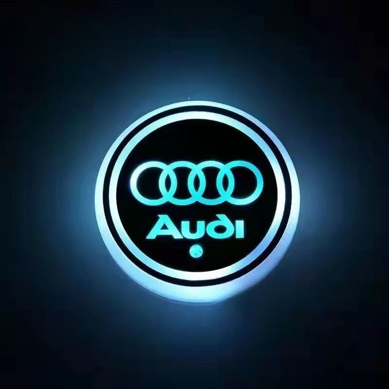 2 posavasos LED para coche-ES