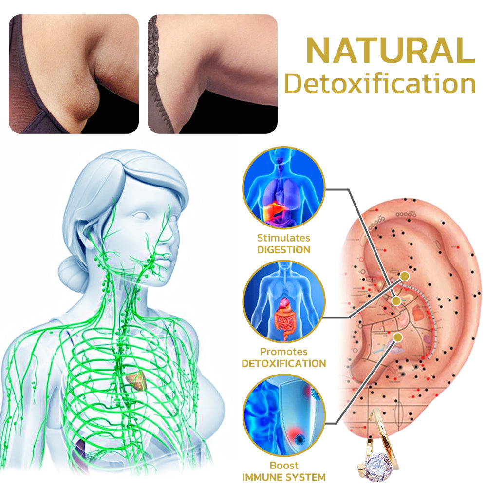 (ÚLTIMO DÍA DE REBAJAS - 60% DE DESCUENTO) ❤️ Pendientes de germanio Lymphvity MagneTherapy-ES