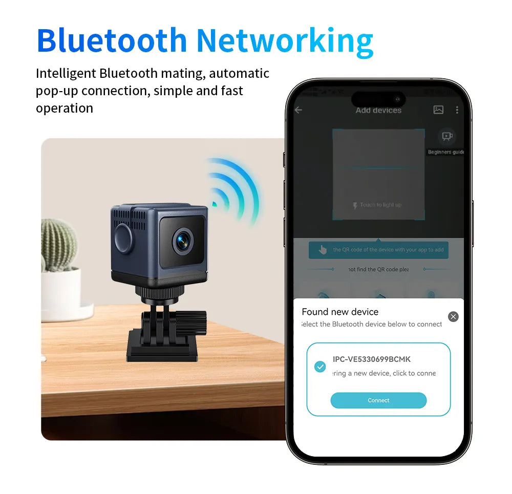 Pametna WiFi varnostna kamera W03 – 1080P HD, nočni vid, zaznavanje gibanja, nizka poraba energije-SI