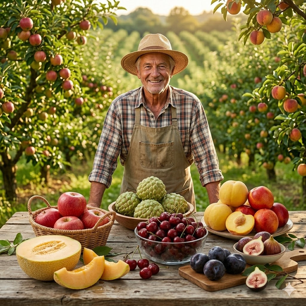 🍃 Serie Heirloom Manor: Set de 13 semillas de frutas seleccionadas (sin OMG) 🌳 – Producto más vendido-ES