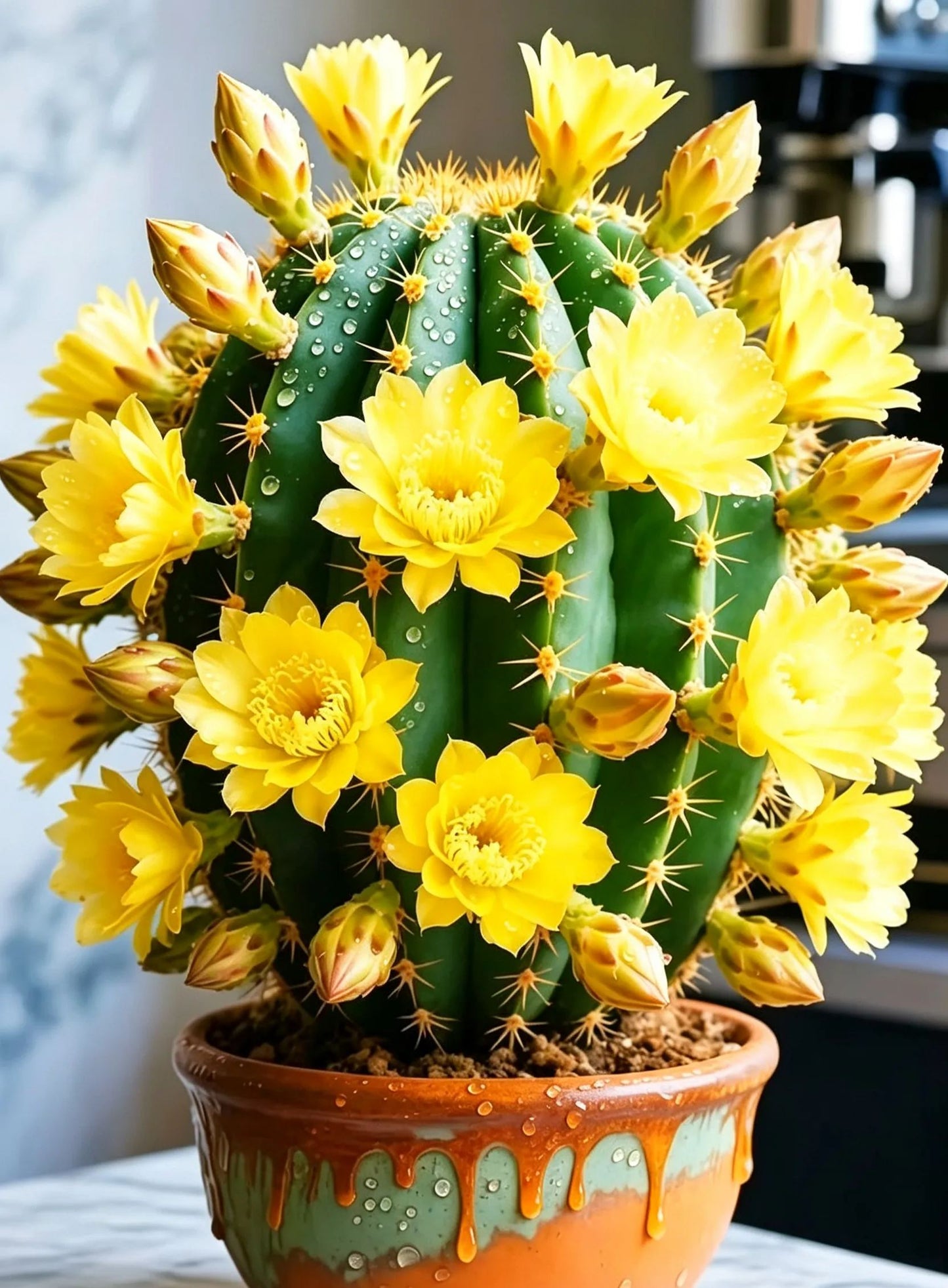 🌵 Upoznajte svog novog najboljeg prijatelja – kaktus Gymnocalycium baldianum! 💕-HR