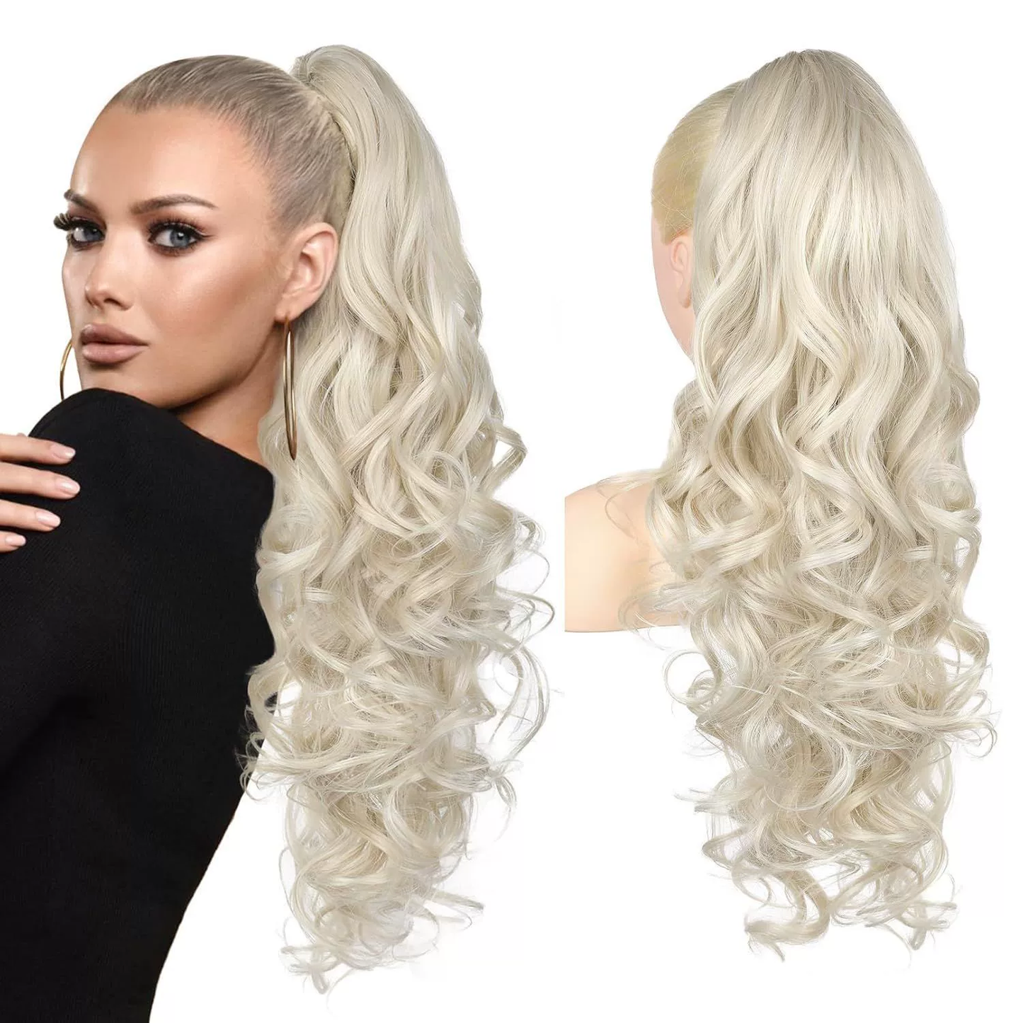 🔥 Laikina akcija – 50 % nuolaida 👩💕 Prisegami plaukai su kuodu 🙋‍♀️-LT