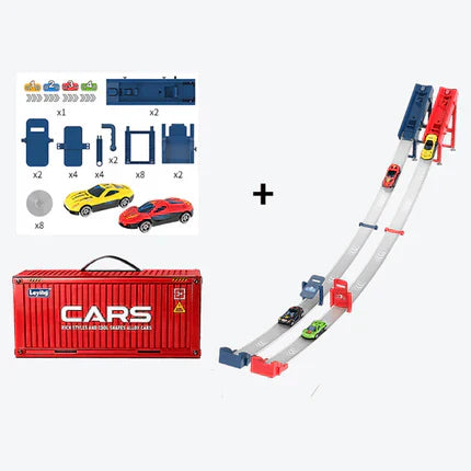 🎅 48% de DESCUENTO en Rebajas Navideñas 🎁 48 minicoches con garaje incorporado-ES