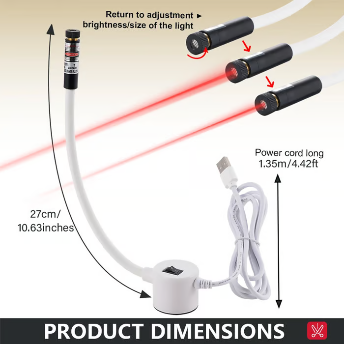 🔥🧵 Λέιζερ γραμμή για ραπτομηχανή – ράψτε με ακρίβεια και ταχύτητα!-GR