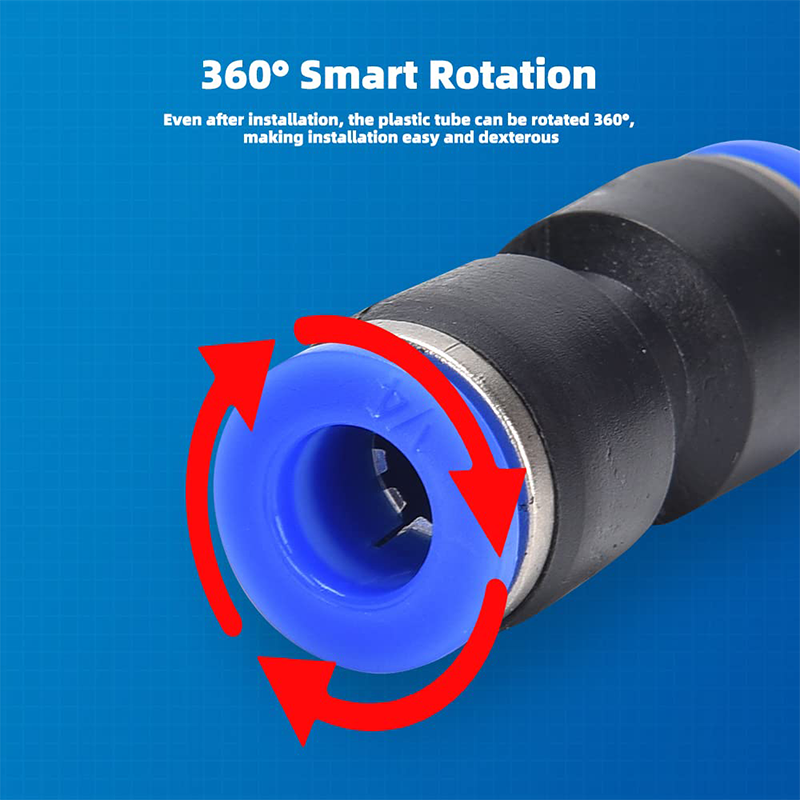 Σετ πνευματικών συνδέσμων για σωλήνες αέρα 1/4 ιντσών με σύνδεση push-to-connect ⚡🔧