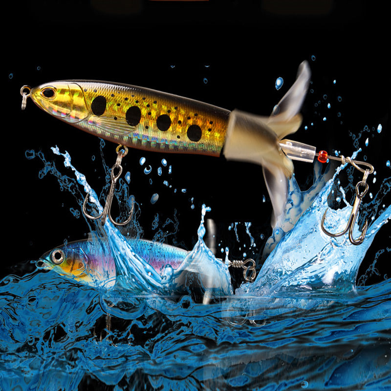 🔥1+1 gratis🔥 Envío de señuelos de pesca giratorios flotantes con polvo🎣-ES