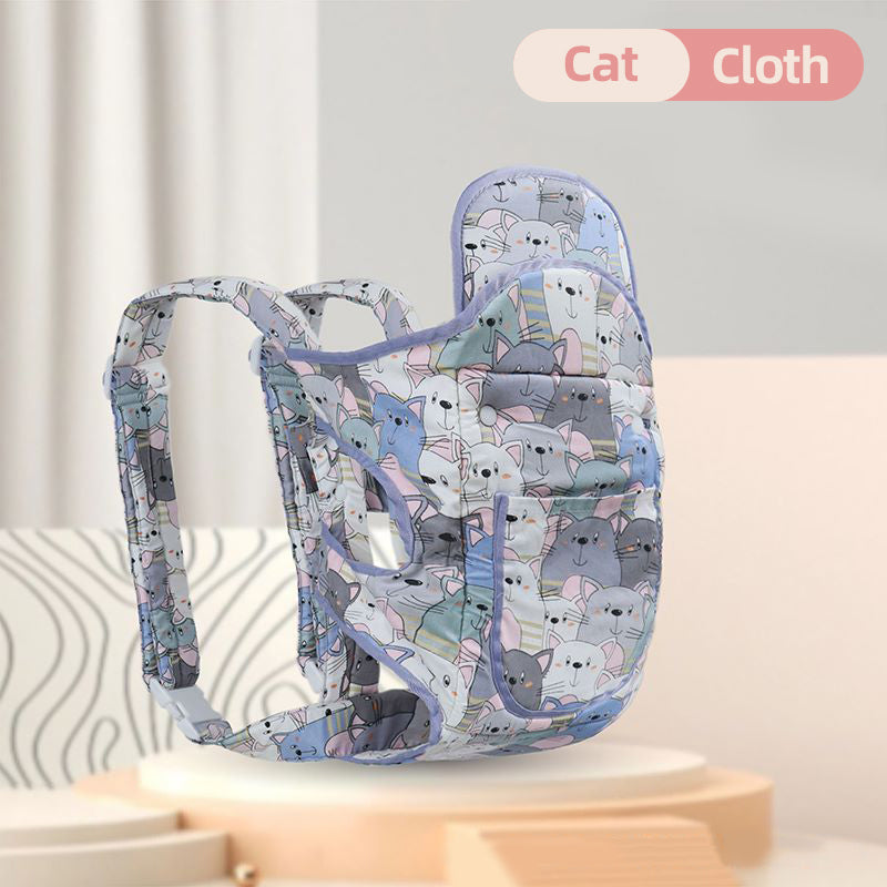 👶Daugiafunkcinė, ant krūtinės tvirtinama kūdikio nešioklė su dviem pečių dirželiais-LT