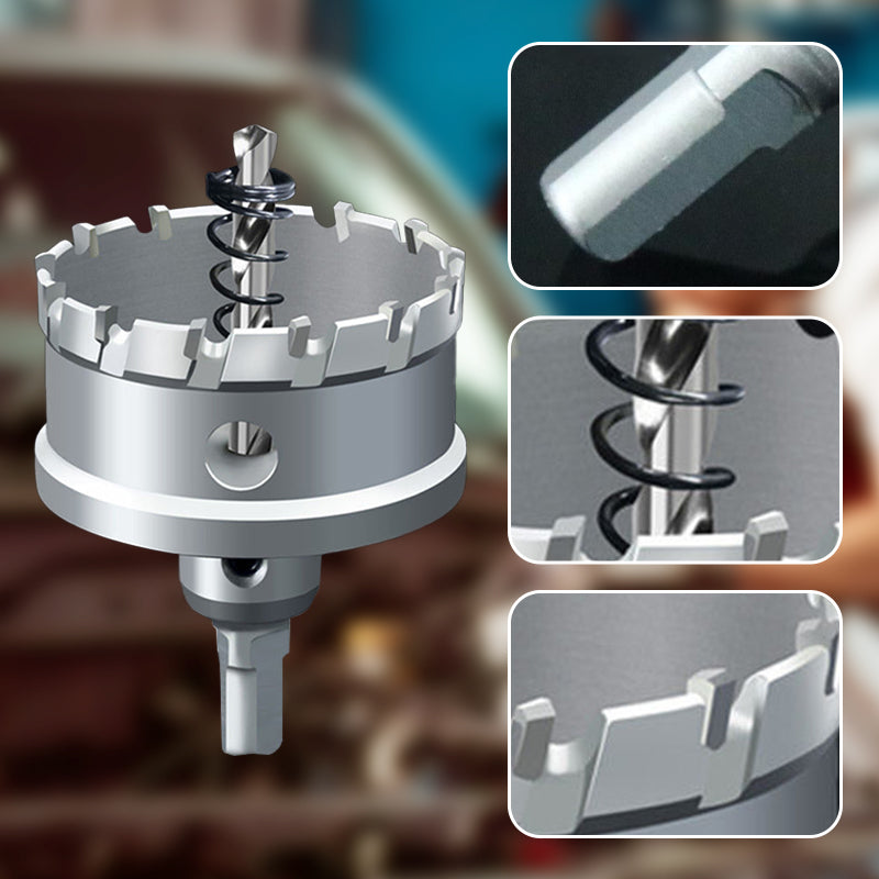 【✨Povečana učinkovitost】🔧Rezalnik kovinskih lukenj s karbidno konico-SI