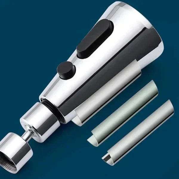 Cabezal rociador giratorio de 720° para grifo de cocina con 3 funciones-ES