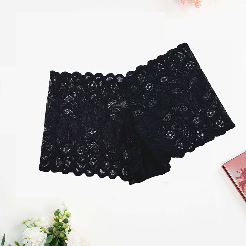 Ropa interior de mujer sexy, de encaje y cintura alta【💥Compra 1 y llévate 2 gratis】-ES