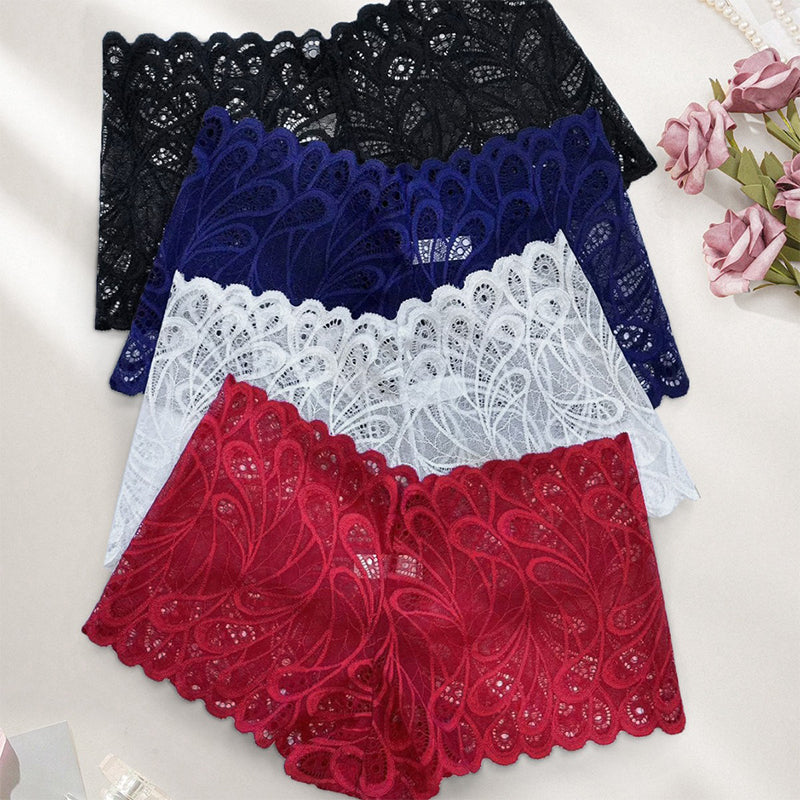 Ropa interior de mujer sexy, de encaje y cintura alta【💥Compra 1 y llévate 2 gratis】-ES