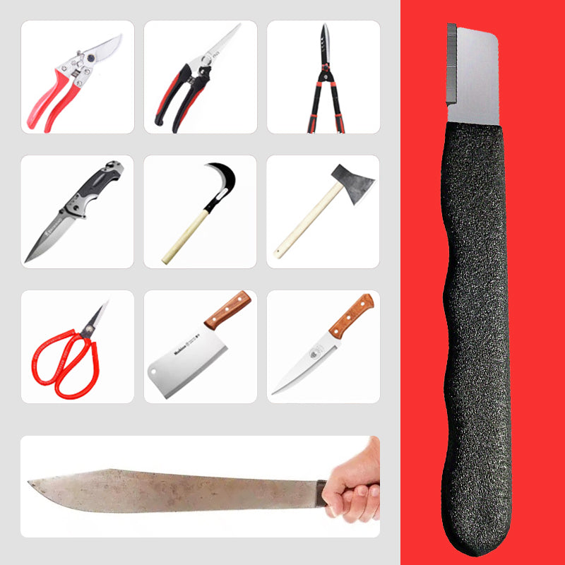 🔥🔥🔥 COMPRA 3, LLÉVATE 4 GRATIS – Afilador de tijeras portátil para exteriores-ES