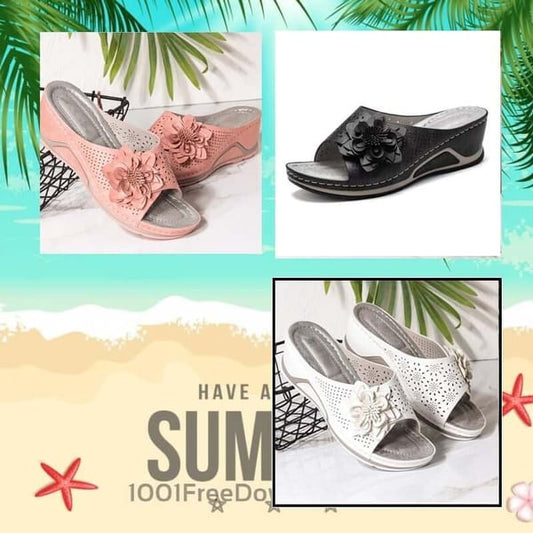 🔥Venta caliente🔥Sandalias ortopédicas de cuero suave con soporte para el arco-ES