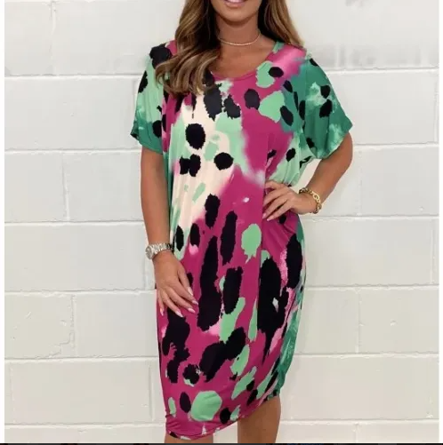 💖Vestido estampado casual 2025-ES