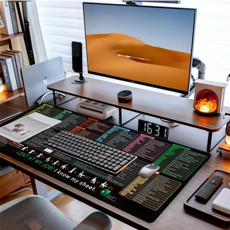 🔥Alfombrilla de escritorio antideslizante y resistente a las manchas para oficinas 🧠💻-ES