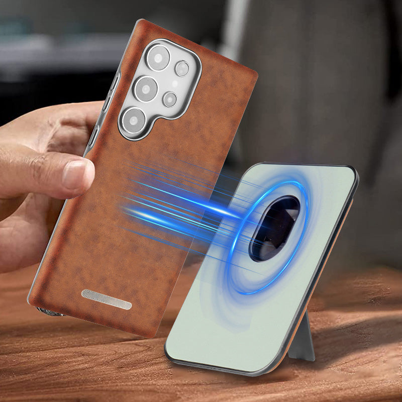 💼 Kombinirani ovitek za Samsung: držalo + denarnica + magnet | Za potovanja, delo in vsakodnevno uporabo-SI