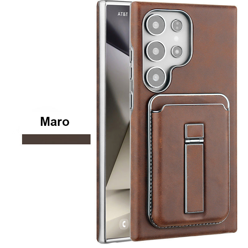 💼 Kombinirani ovitek za Samsung: držalo + denarnica + magnet | Za potovanja, delo in vsakodnevno uporabo-SI