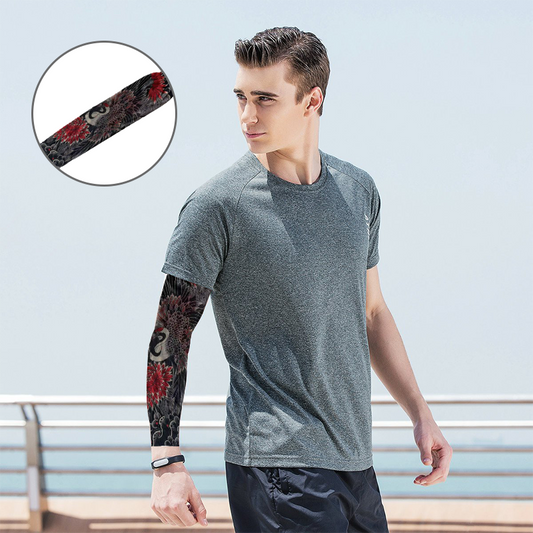 🔥Nauja tendencija ❤️‍🔥 Itin plonos tatuiruotės rašto rankovės nuo saulės-LT