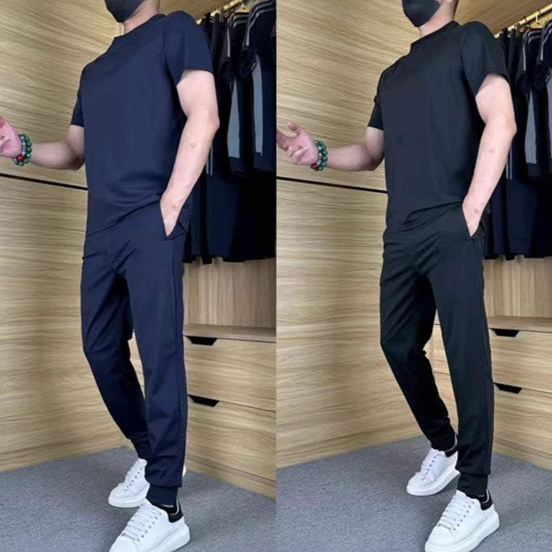 Ανδρικό Αθλητικό Φόρεμα από Μετάξι σε Στυλ Πάγου-GR