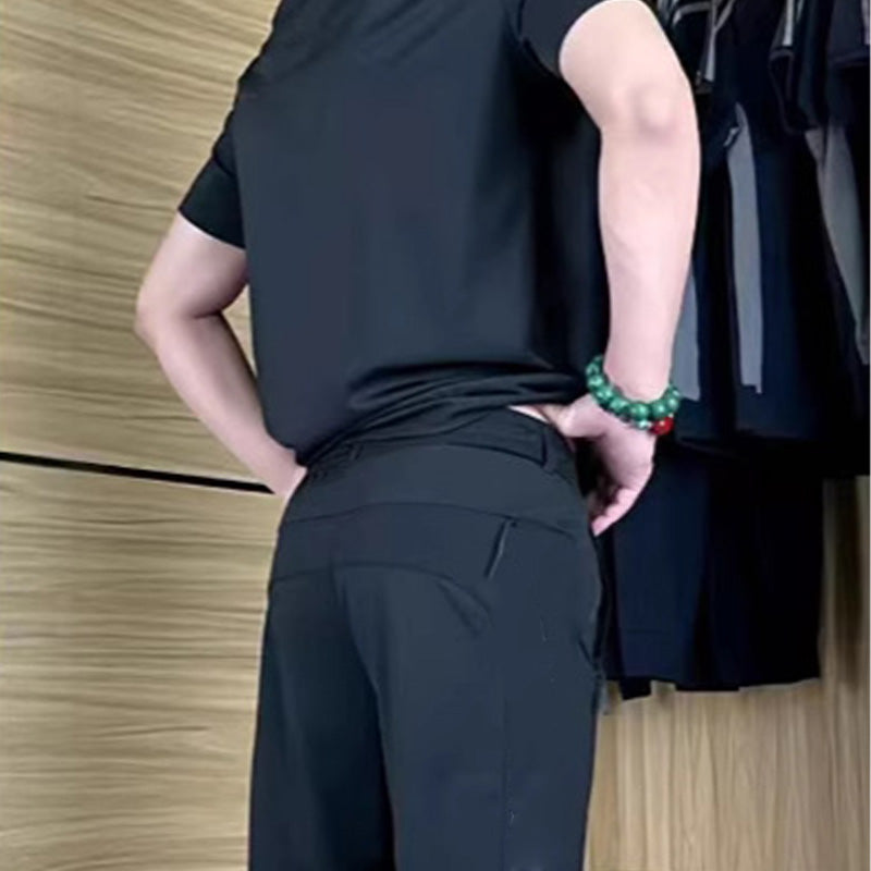 Ανδρικό Αθλητικό Φόρεμα από Μετάξι σε Στυλ Πάγου-GR