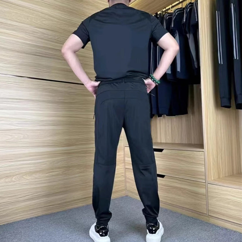 Ανδρικό Αθλητικό Φόρεμα από Μετάξι σε Στυλ Πάγου-GR