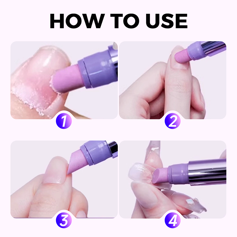 【Compra 1 y llévate 2 gratis】💜 Lápiz para decoración de uñas 3 en 1-ES